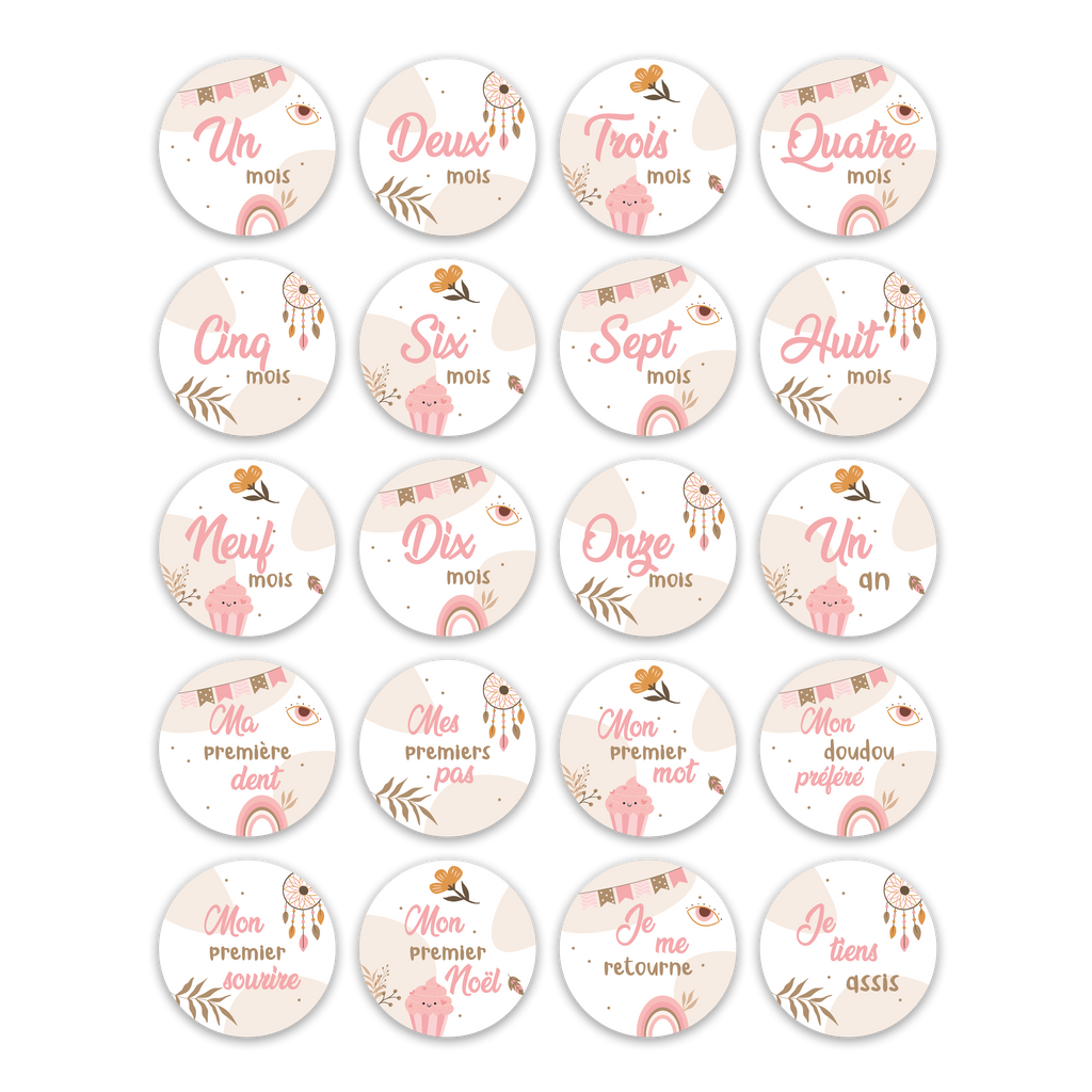 Cartes étapes "Attrape-Rêves"