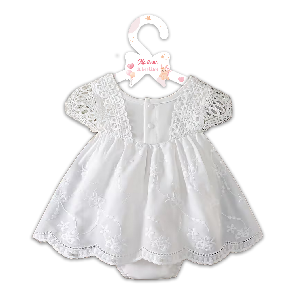 Cintre "Ma tenue de baptême" - Fille