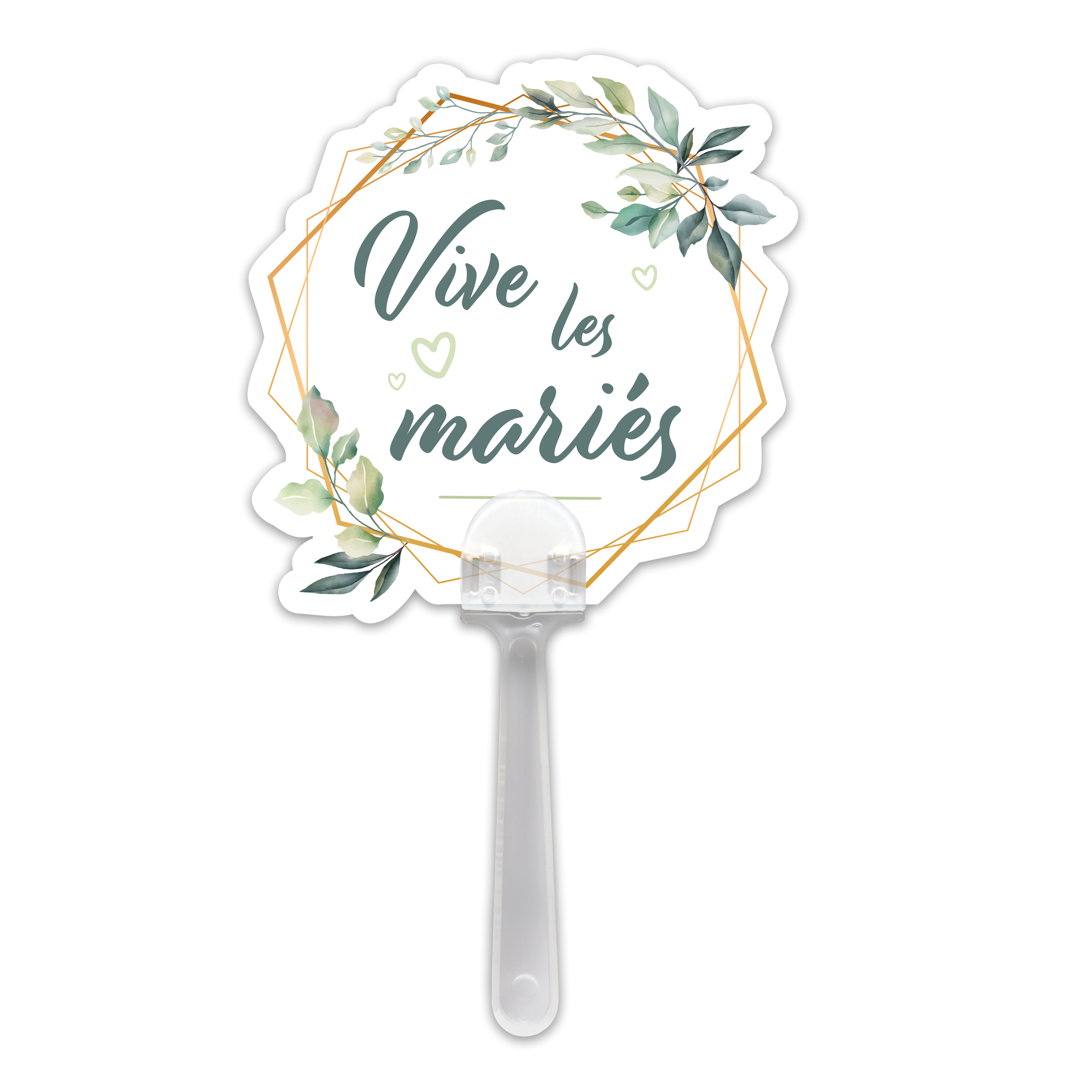 Lot de 10 éventails - Mariage
