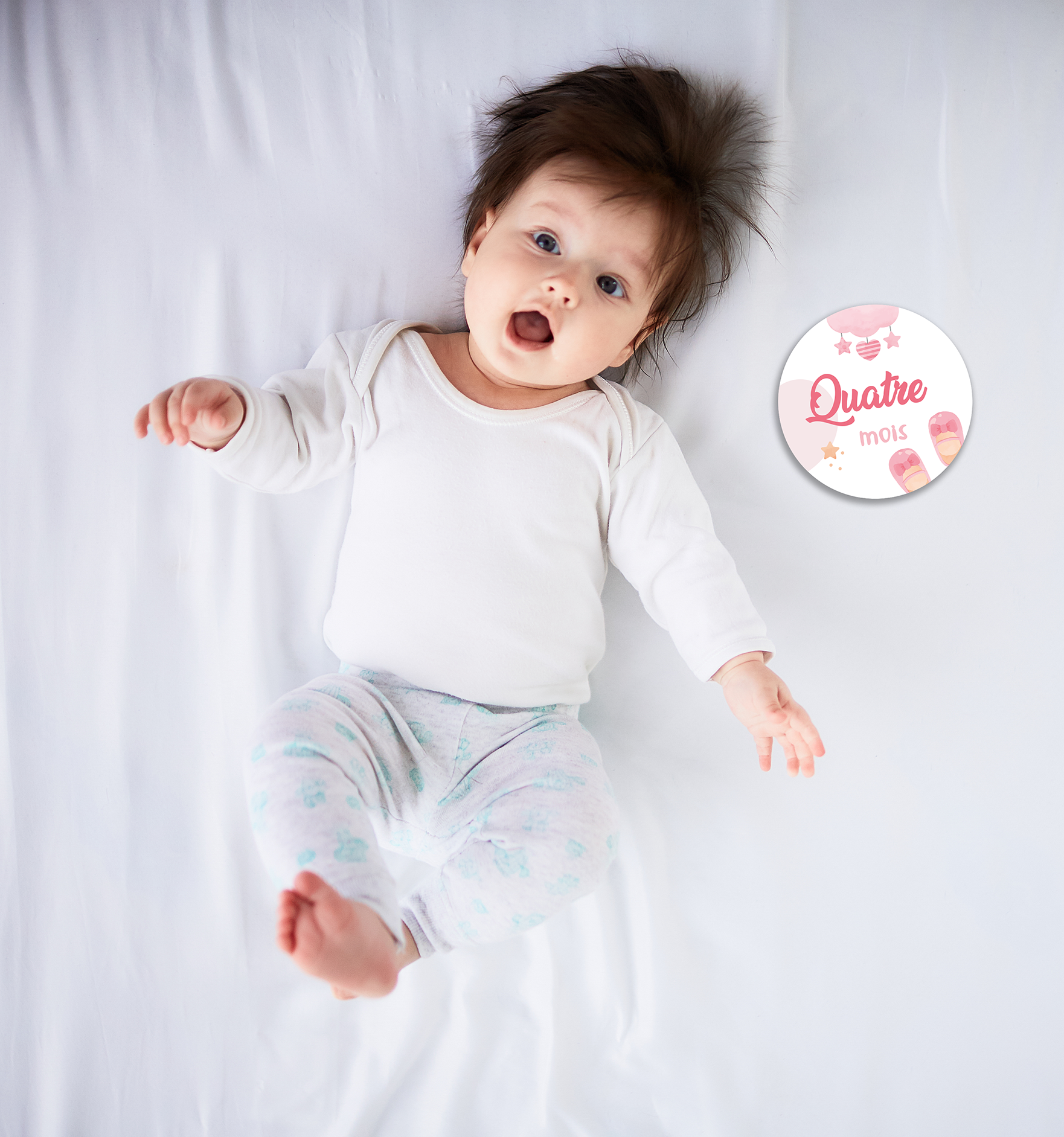 Cartes étapes "Fille"