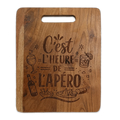 Planche à découper "L'heure de l'apéro"