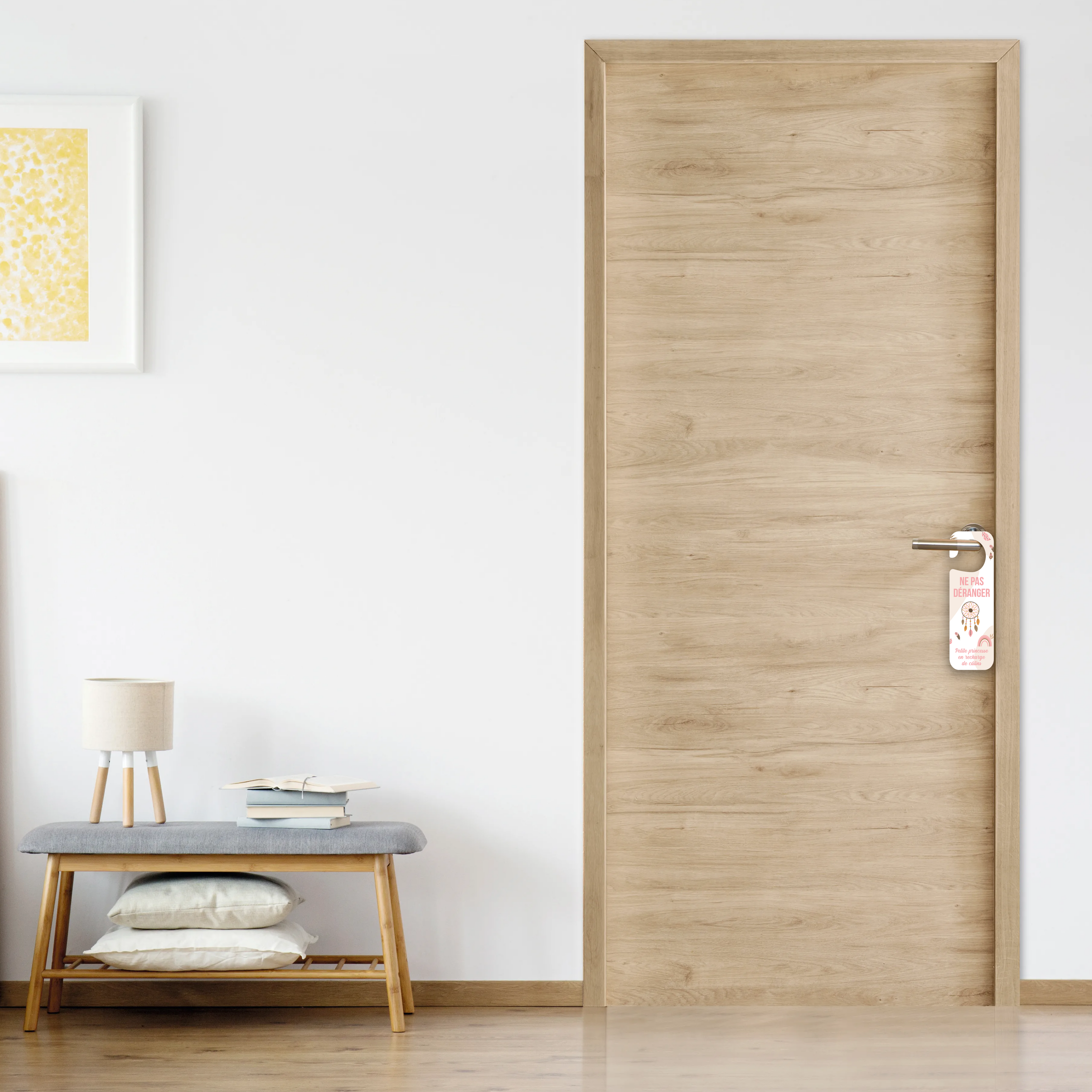 Plaque de porte "Attrape-rêves"