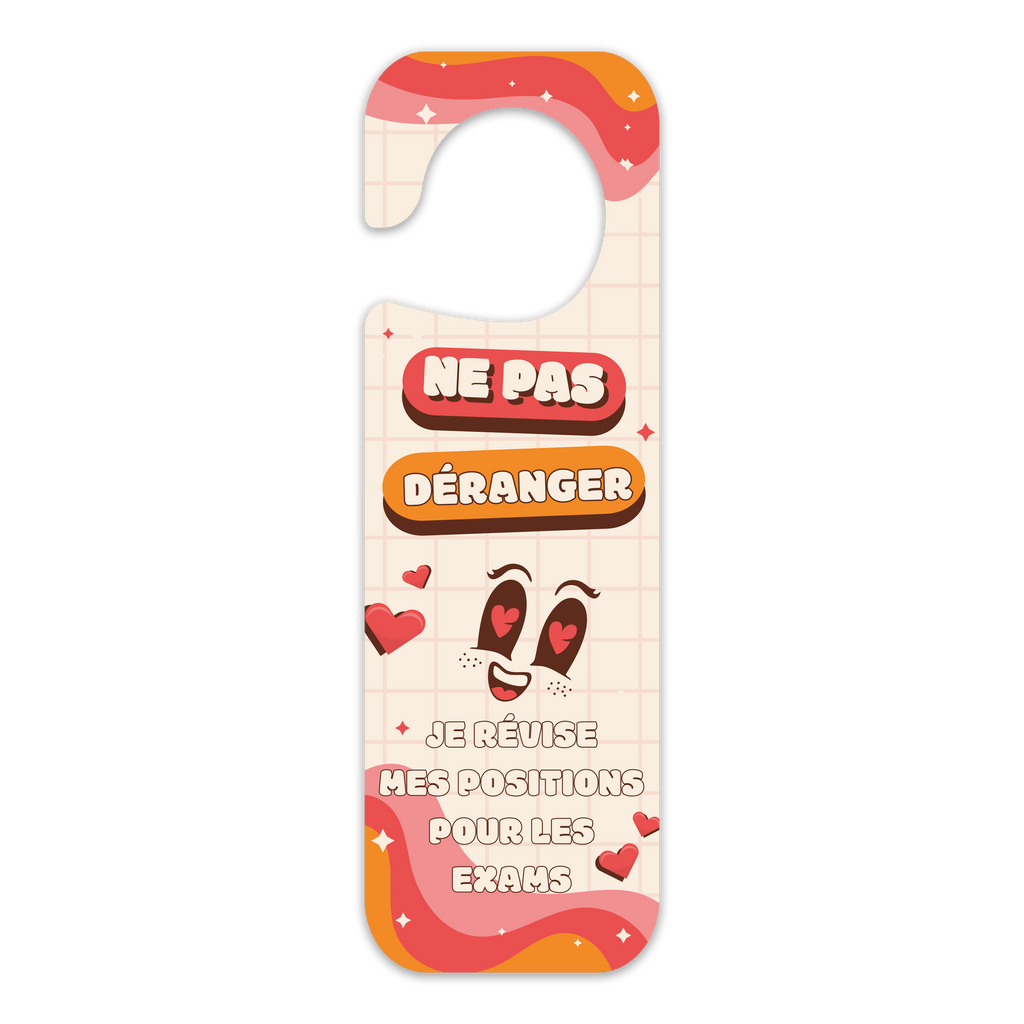 Plaque de porte "Love" - Modèle 2