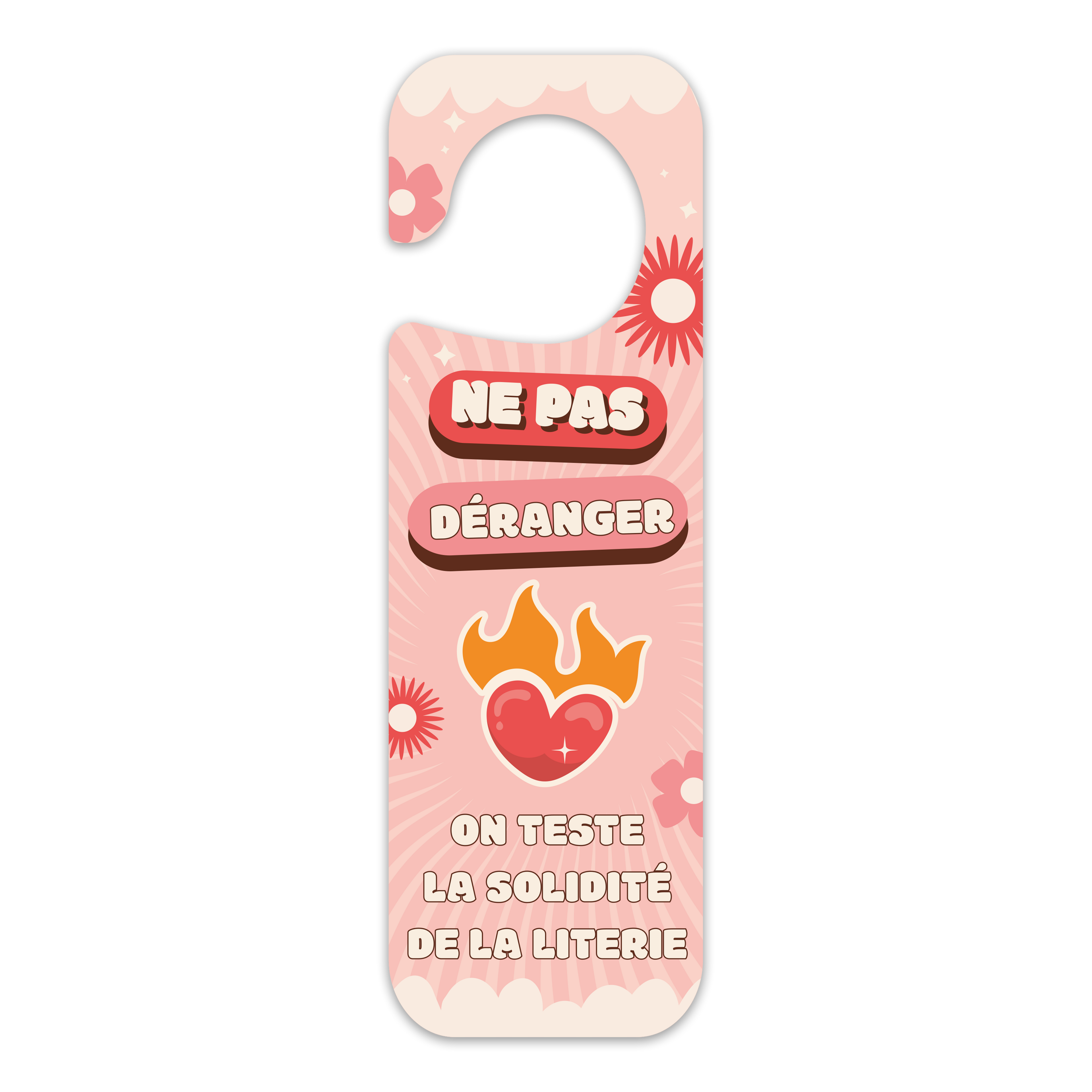 Plaque de porte "Love" - Modèle 3