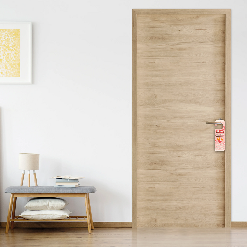 Plaque de porte "Love" - Modèle 3