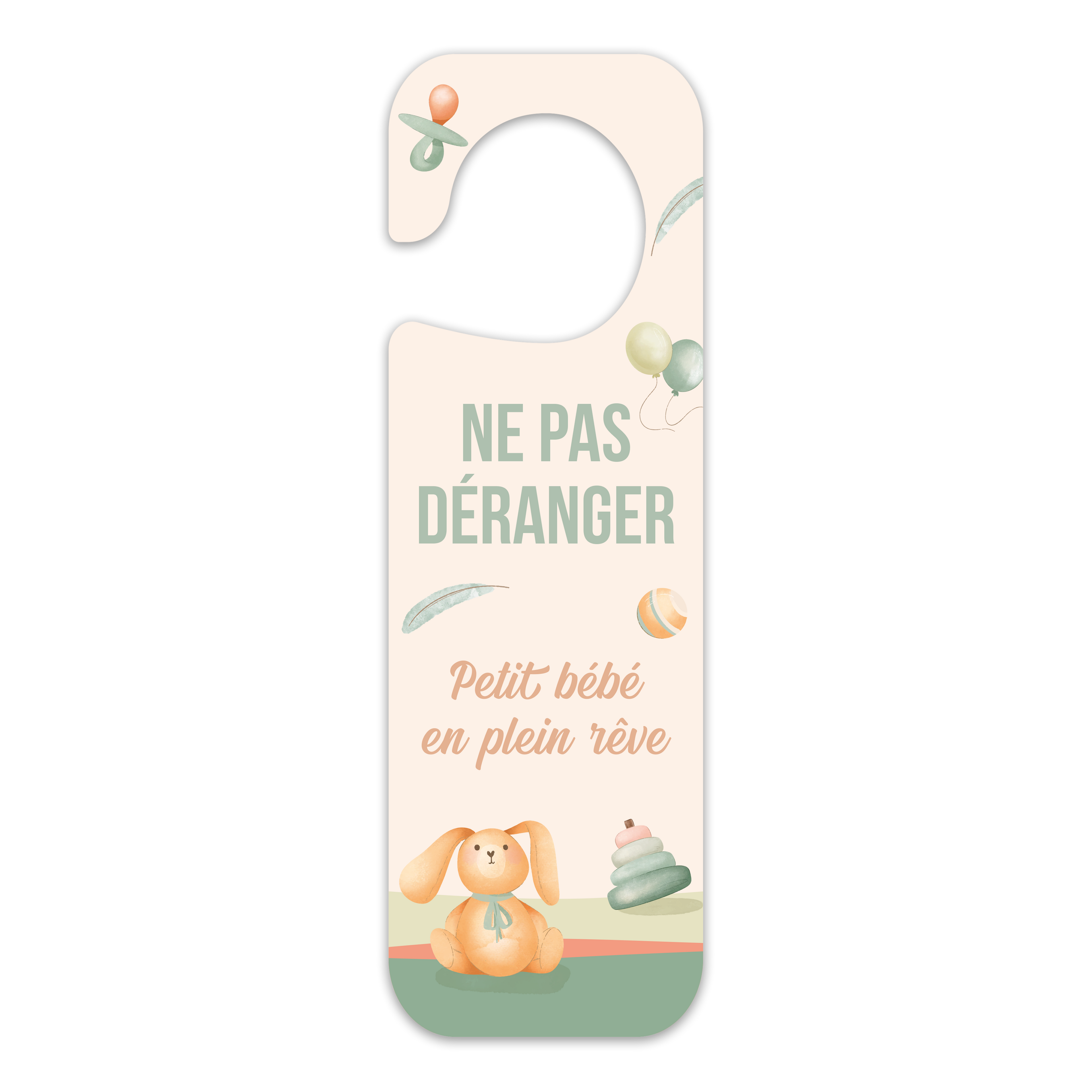 Plaque de porte "Mixte"