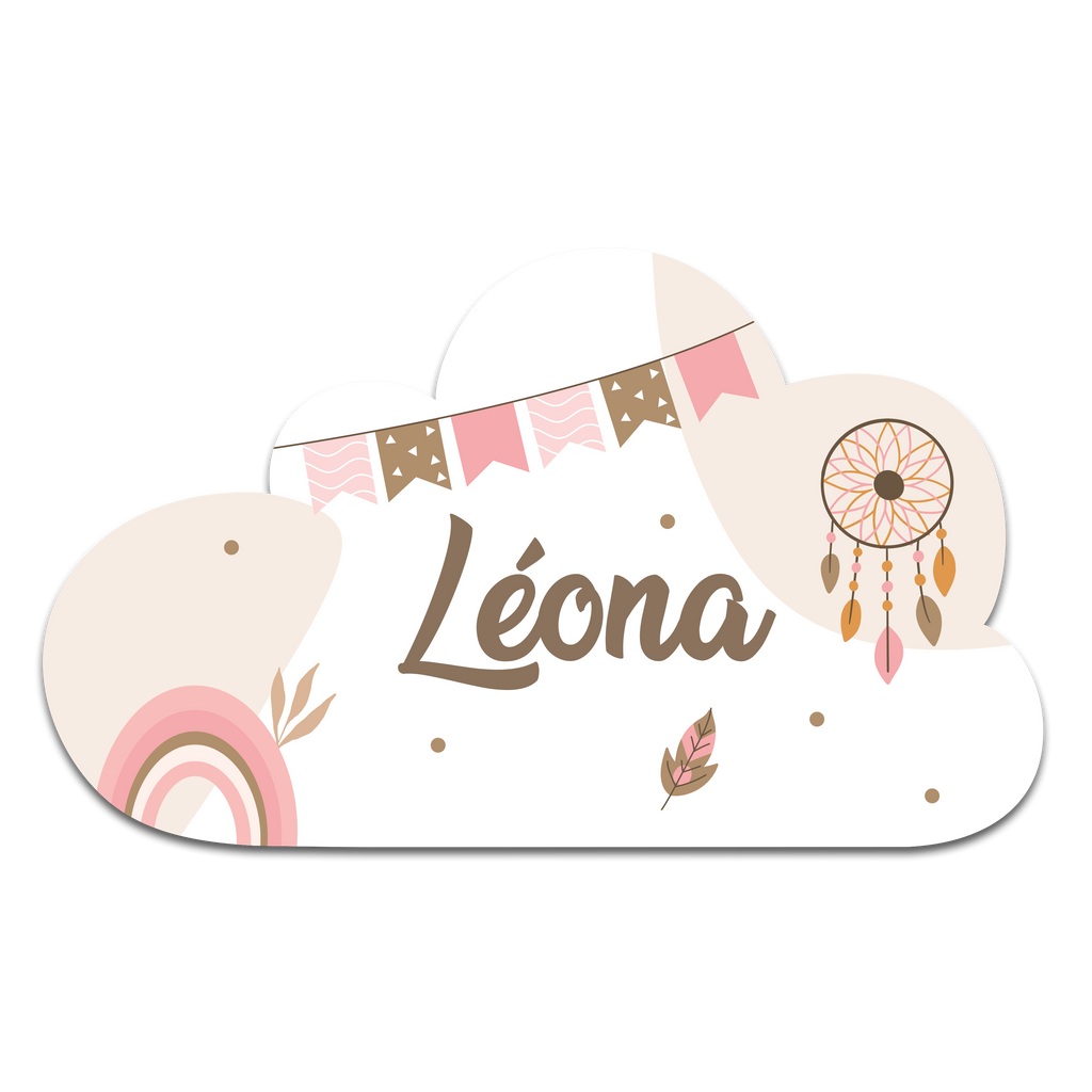 Plaque de porte "Attrape-rêves"