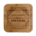 Plateau de service "L'heure de la pause"