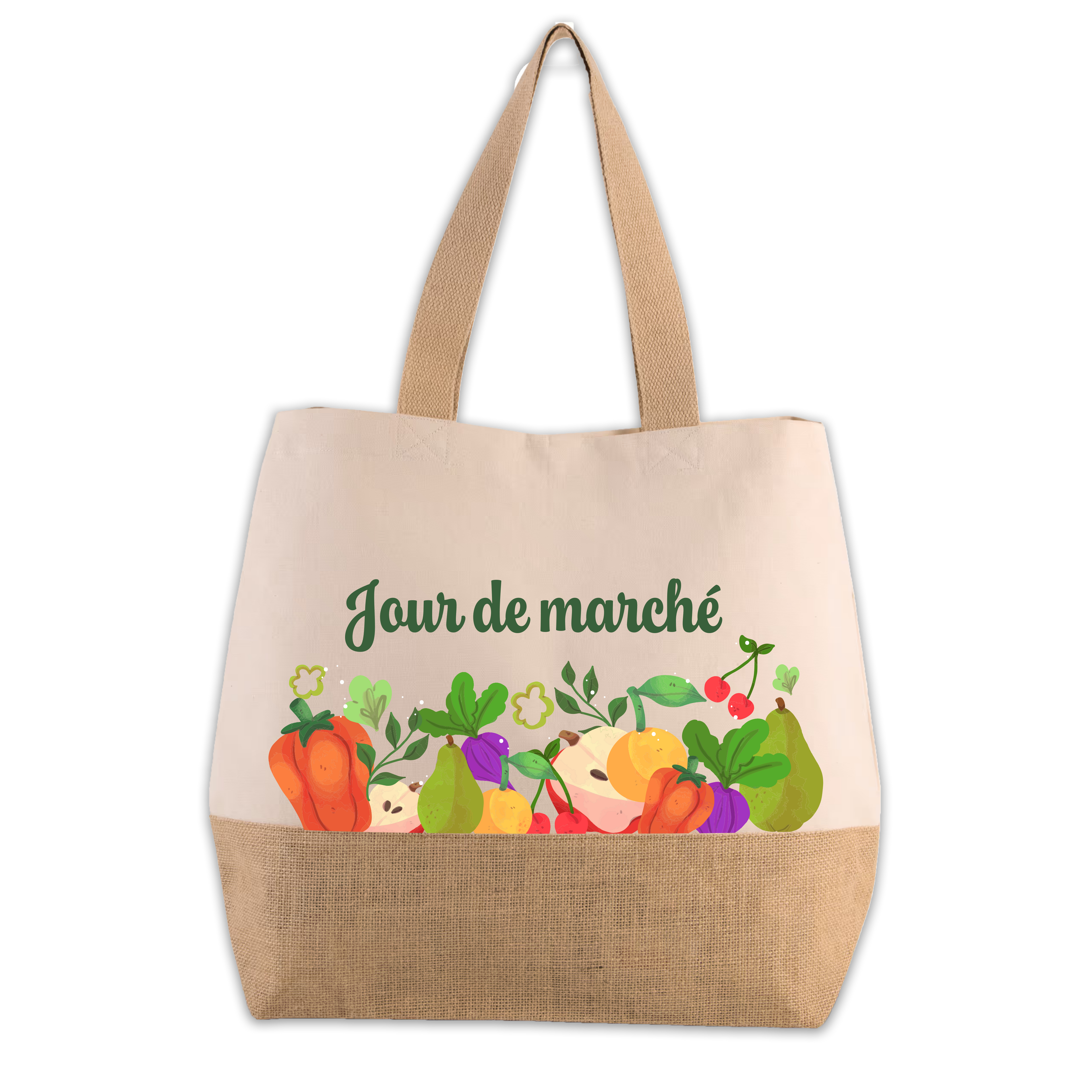 Sac cabas "Jour de marché"