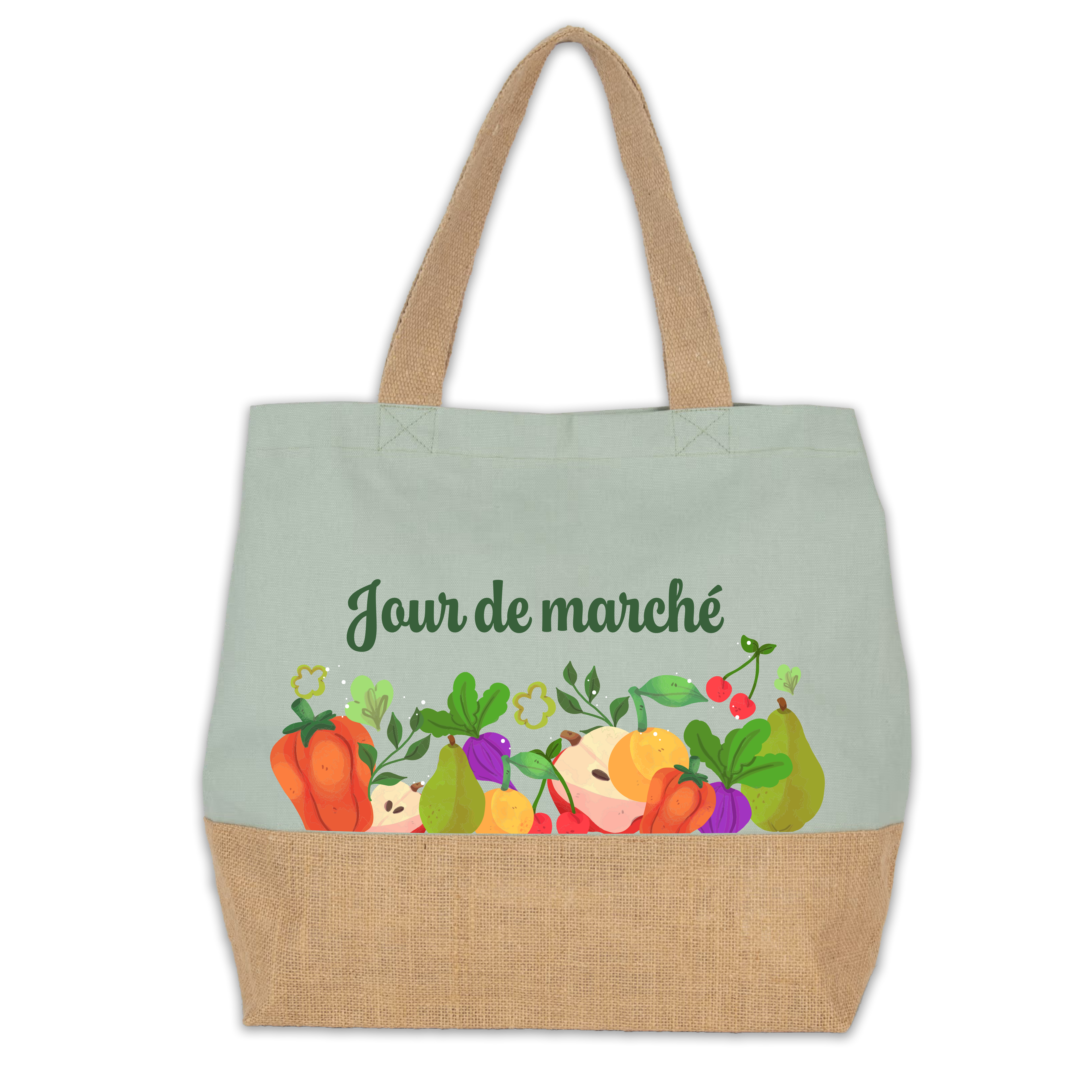 Sac cabas "Jour de marché"