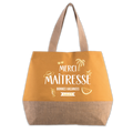 Sac cabas "Merci maîtresse" - Avec prénom