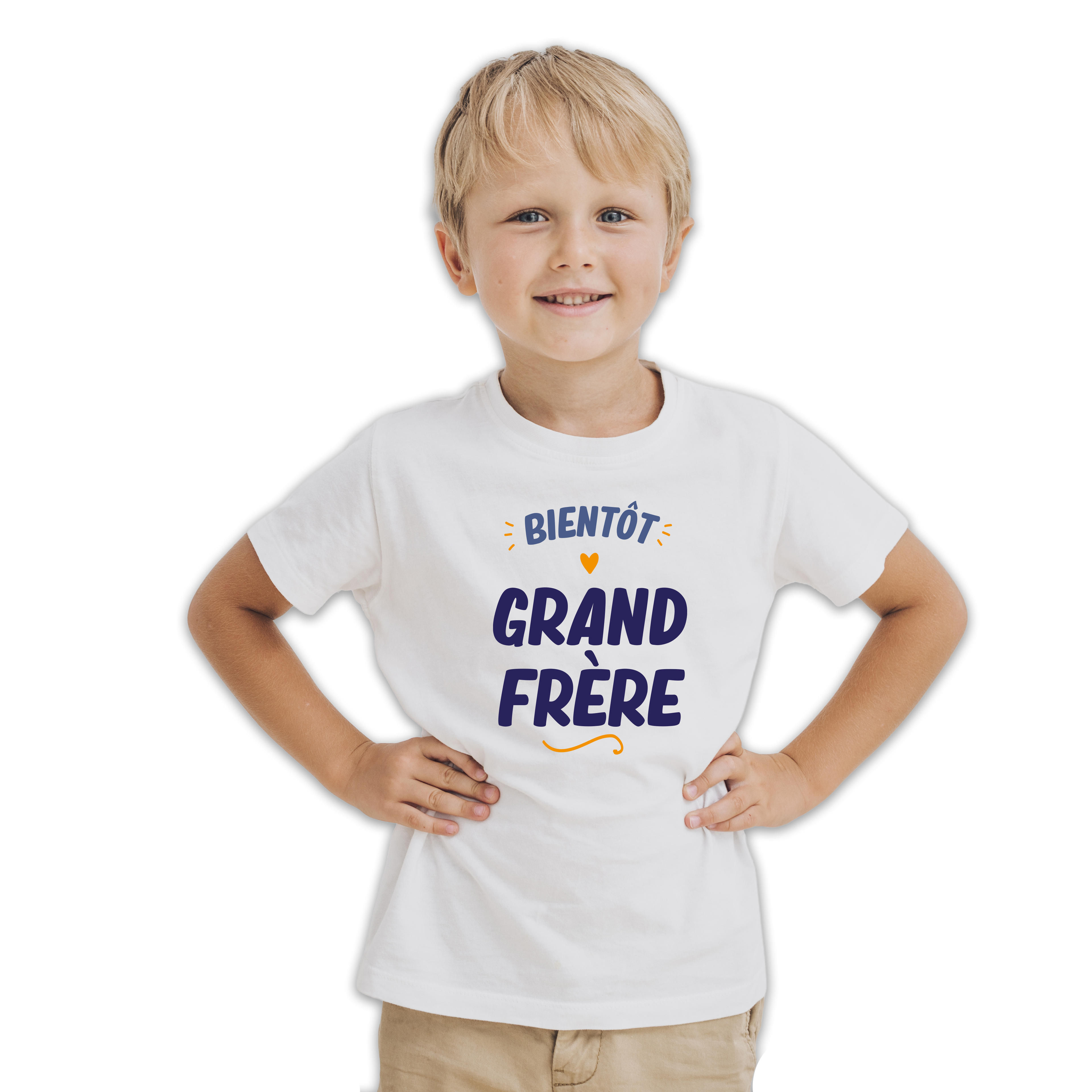 T-shirt "Bientôt grand frère"