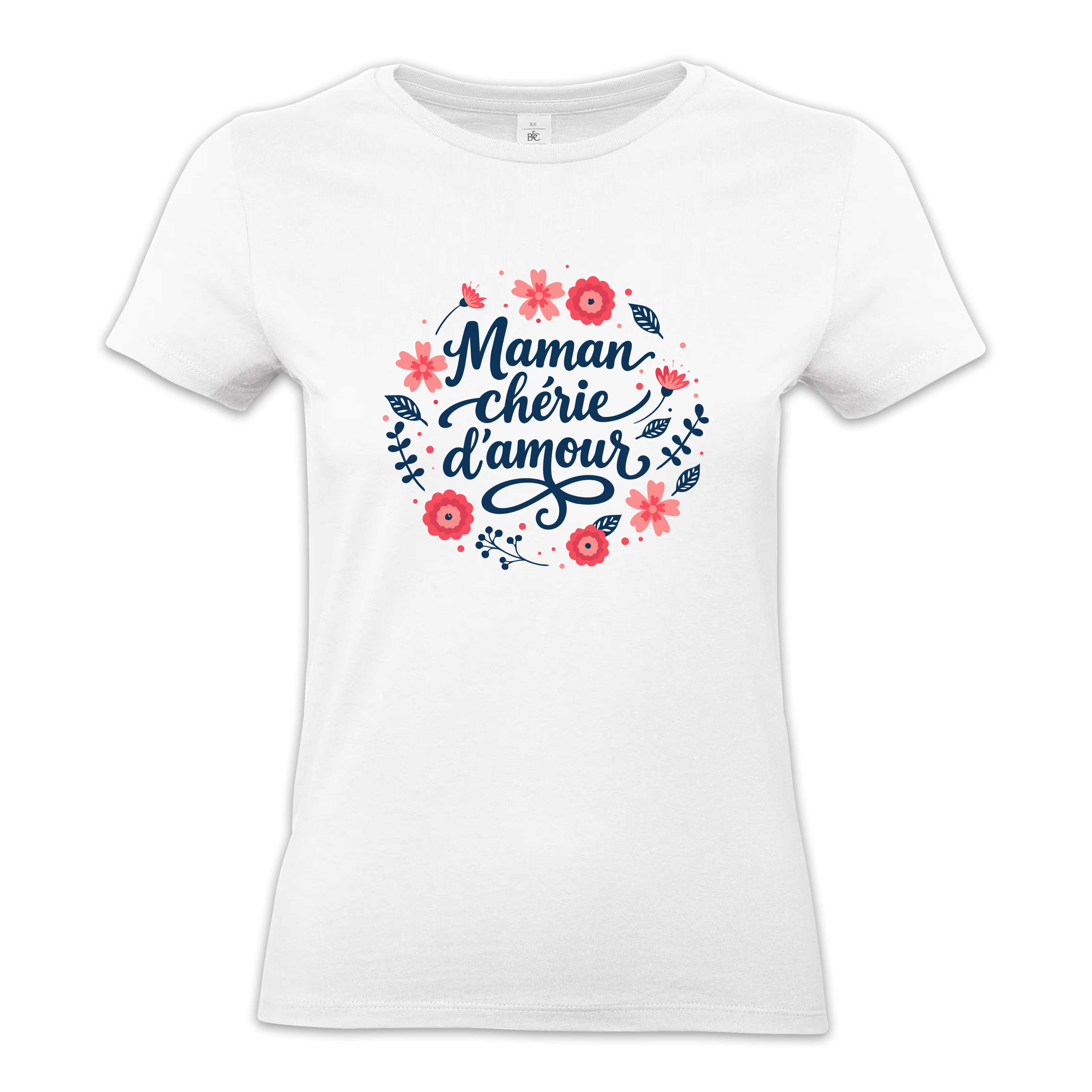 T-shirt "Maman chérie d'amour"