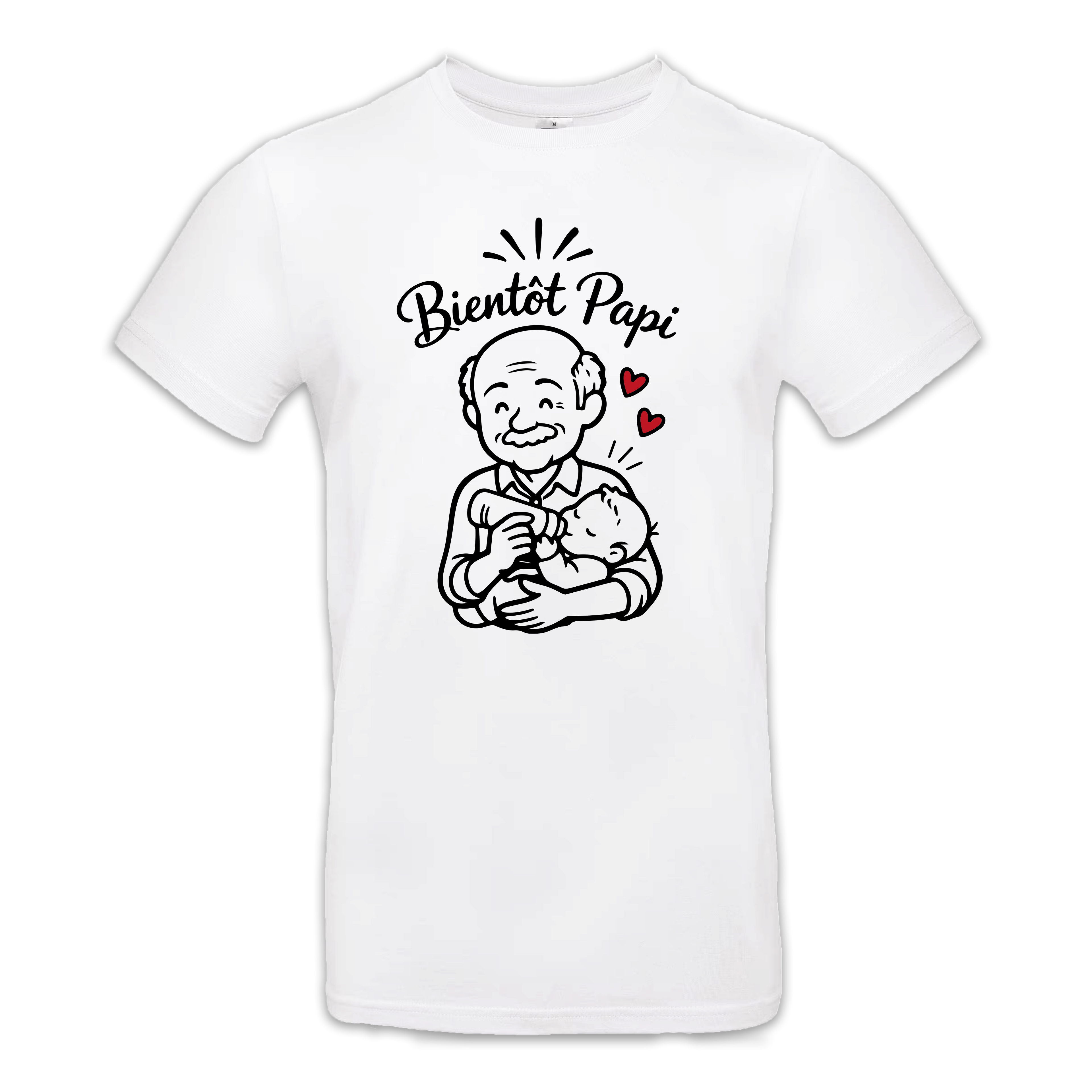 T-shirt "Bientôt Papi"