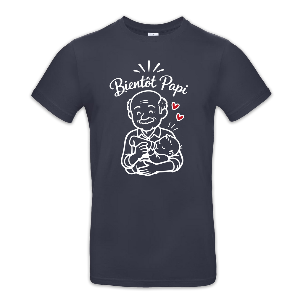 T-shirt "Bientôt Papi"
