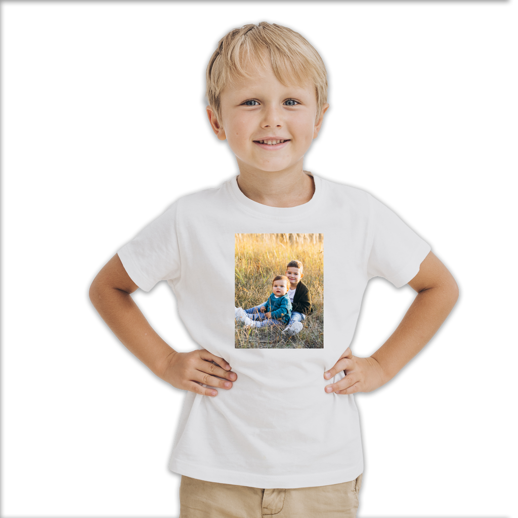 T-shirt personnalisé avec photo - Enfant