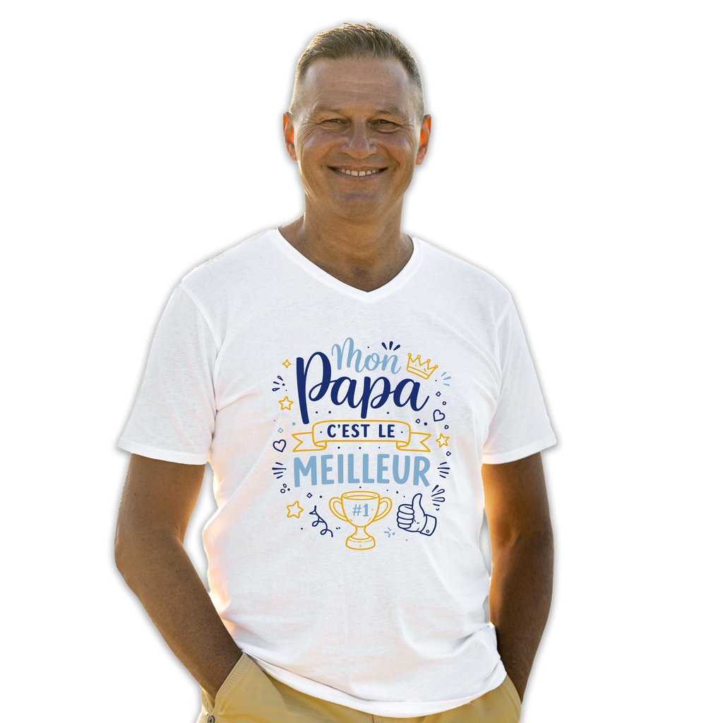 T-shirt "Meilleur Papa"