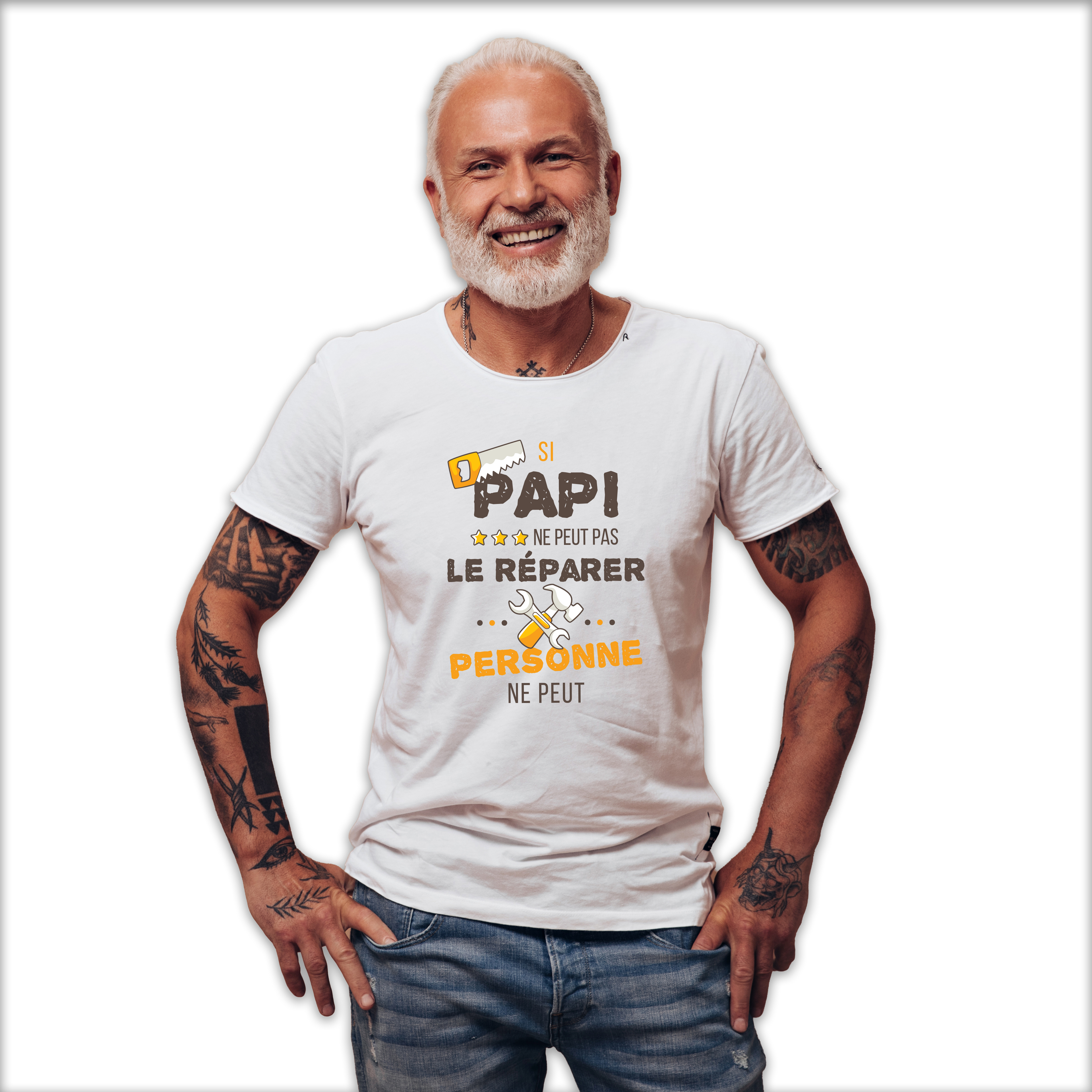 T-shirt "Papi bricoleur"