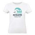 T-shirt "Retraite" - Modèle 2 (femme)