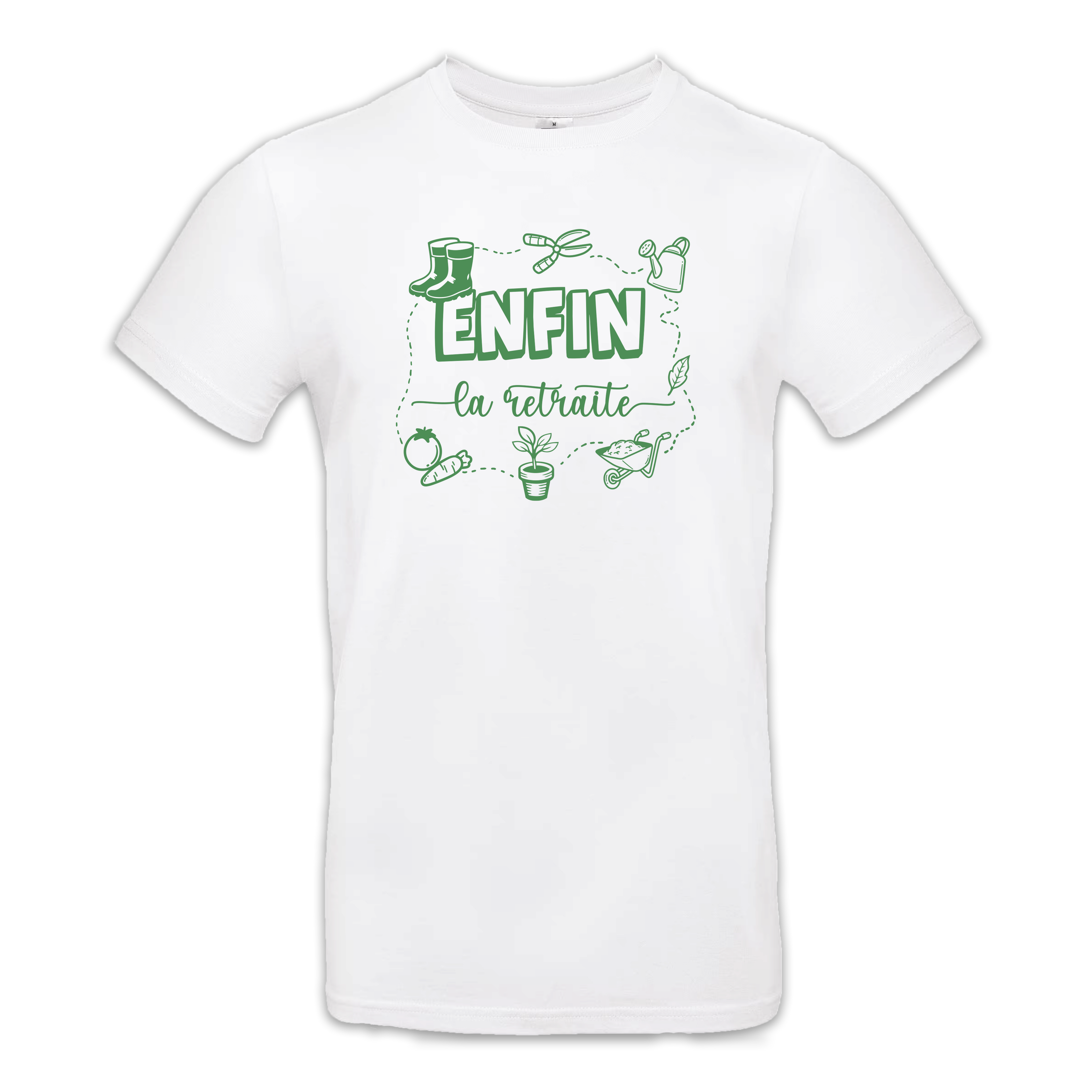 T-shirt "Retraite jardinage" - Homme