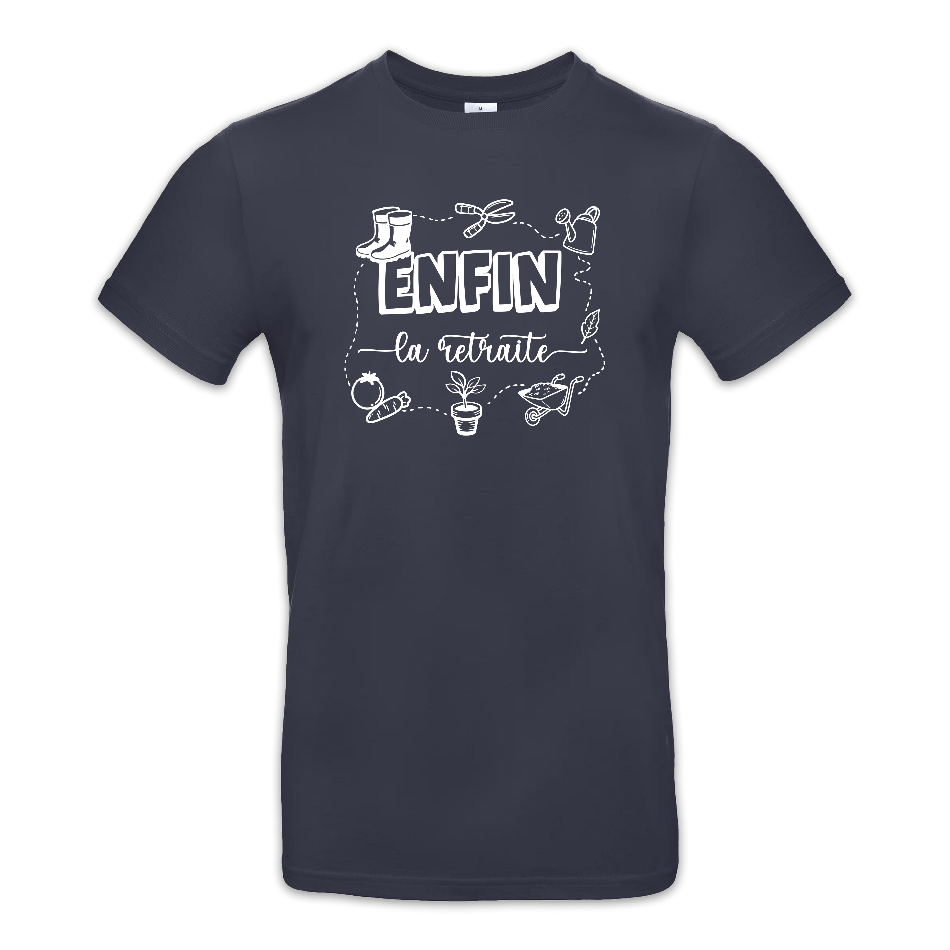 T-shirt "Retraite jardinage" - Homme