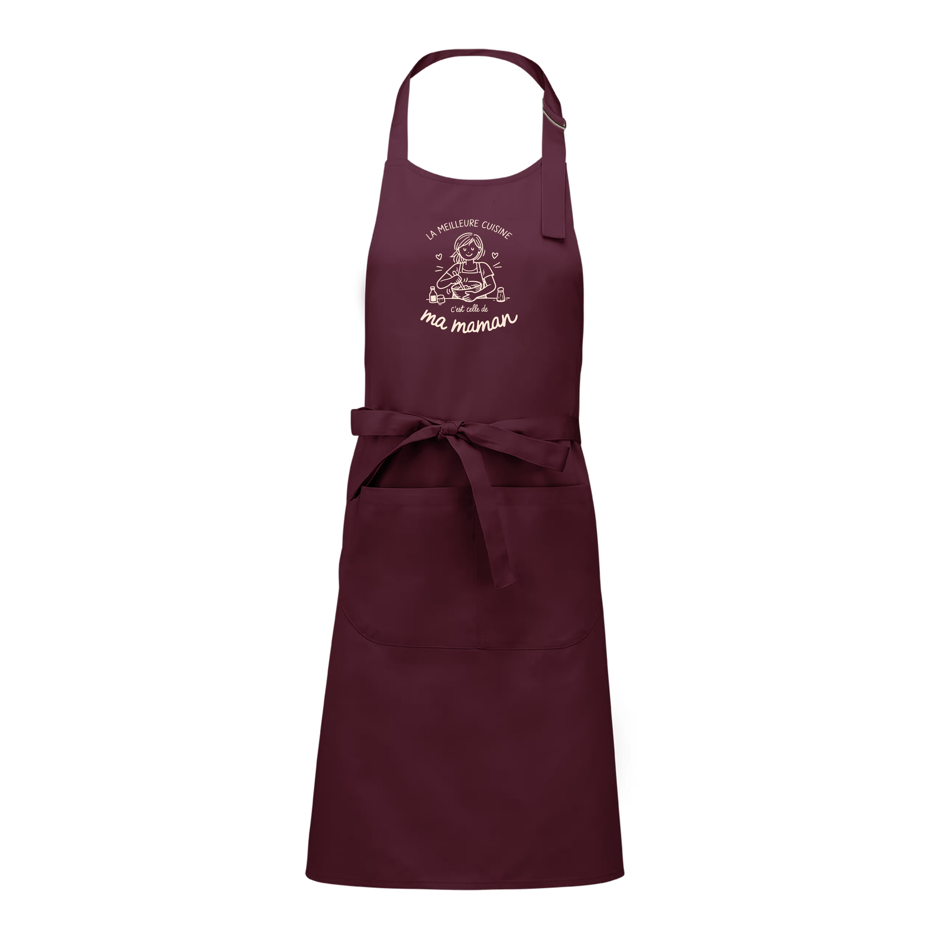 Tablier "La cuisine de maman"