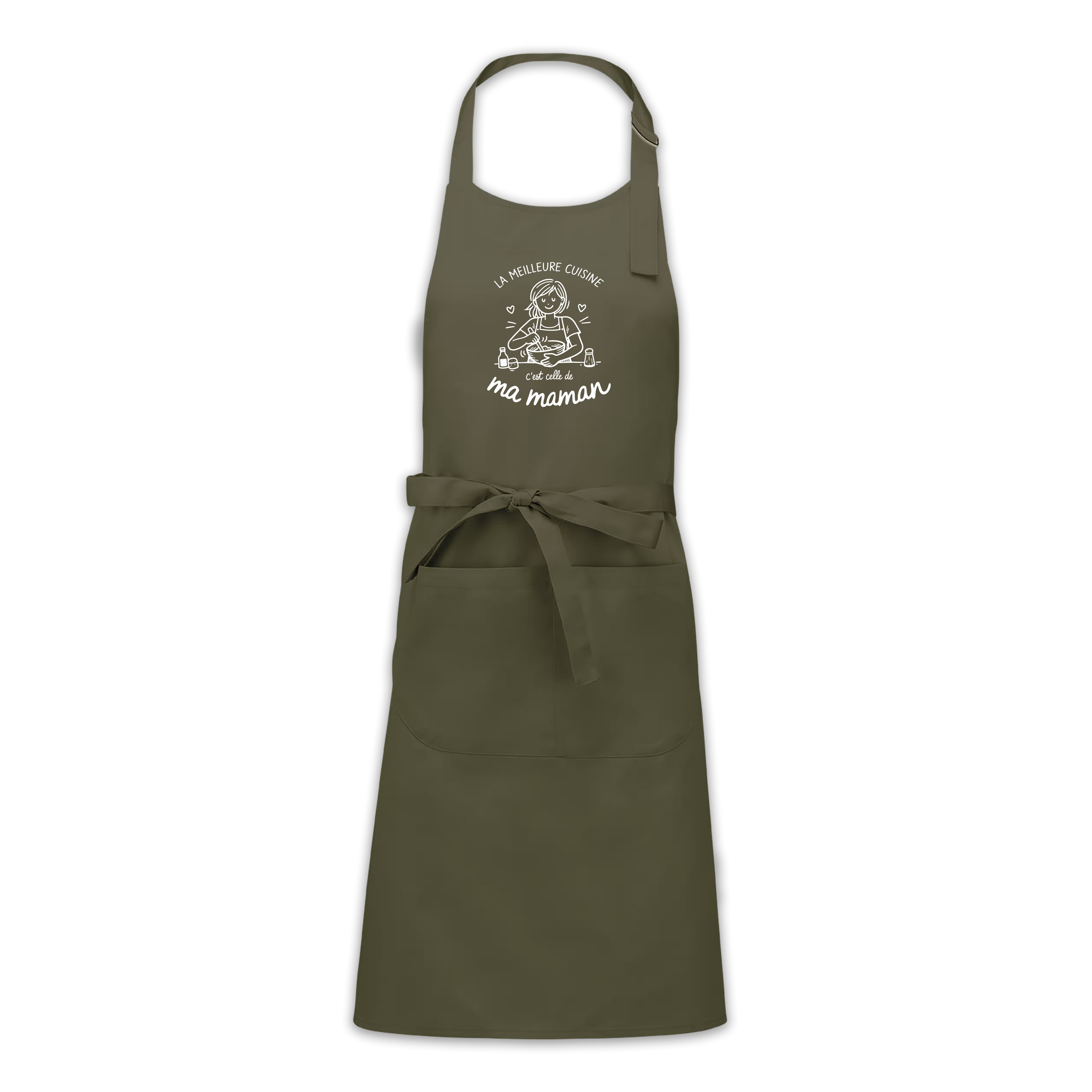 Tablier "La cuisine de maman"