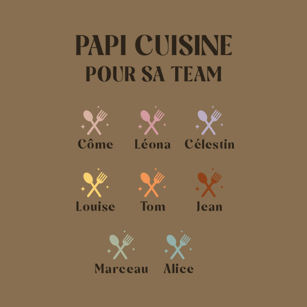 Tablier "Papi cuisine"
