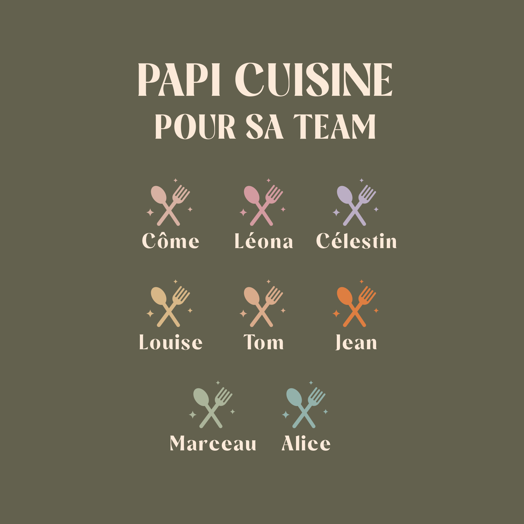 Tablier "Papi cuisine"